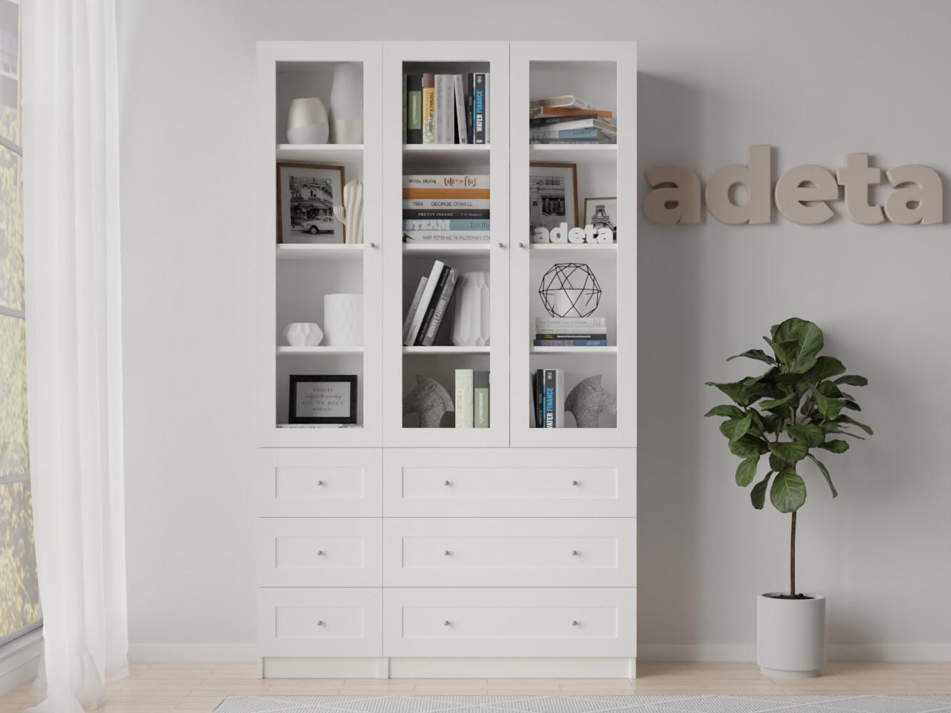 Книжный шкаф Билли 325 white ИКЕА (IKEA) изображение товара