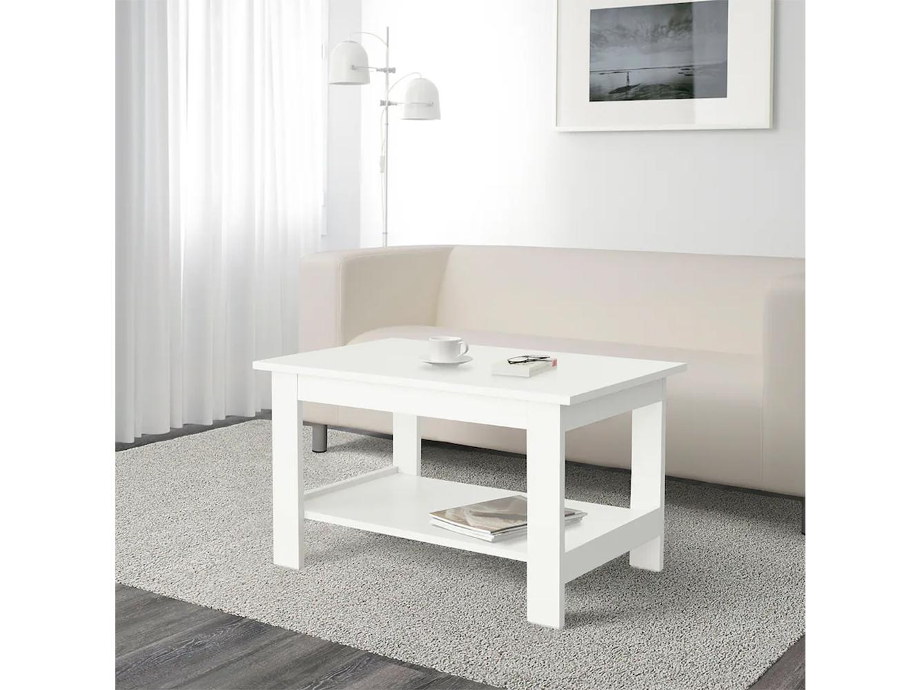 Журнальный столик Ноделанд 13 white ИКЕА (IKEA) изображение товара