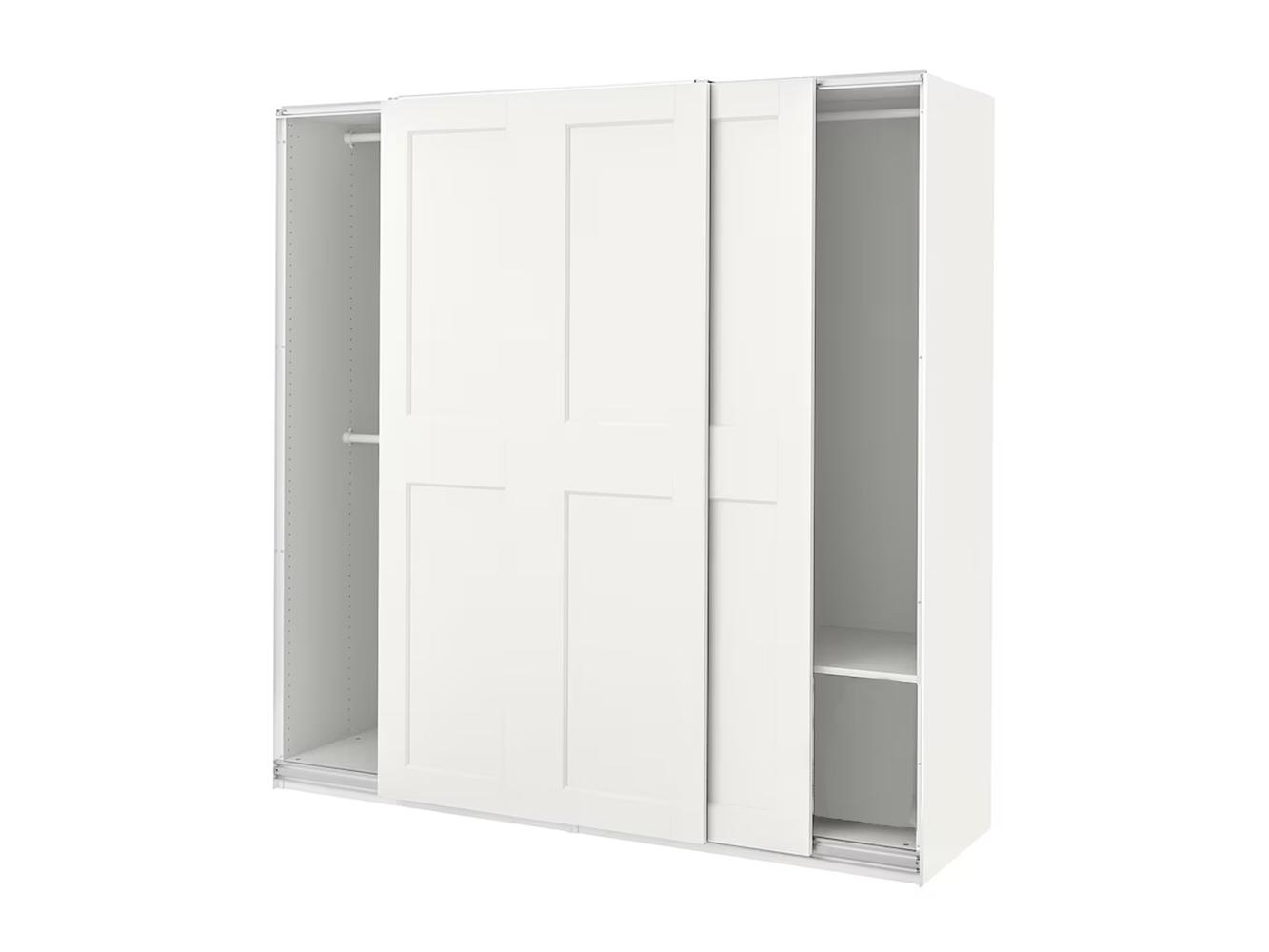 Шкаф купе Гримо 13 white ИКЕА (IKEA) изображение товара