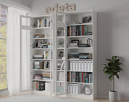 Изображение товара Книжный шкаф Билли 399 white ИКЕА (IKEA) на сайте adeta.ru