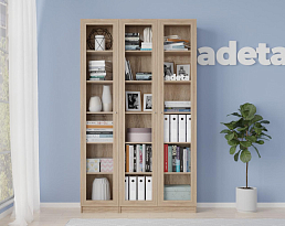 Изображение товара Книжный шкаф Билли 340 light beige ИКЕА (IKEA) на сайте adeta.ru